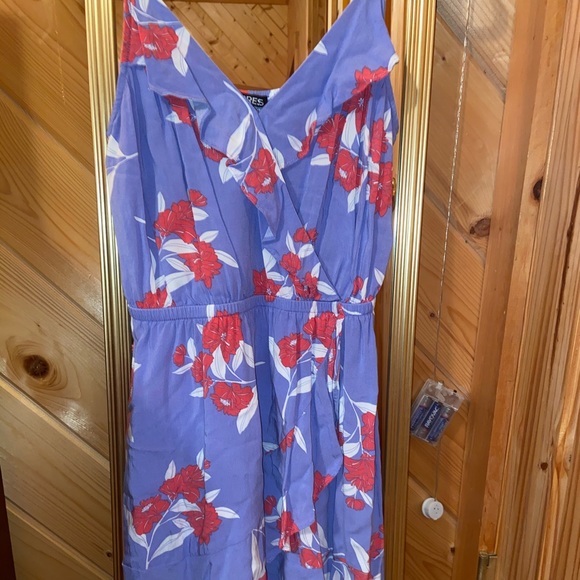 Express Dresses & Skirts - Express Purple Floral Dress